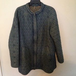 Free People Jean Heavy Winter Coat Small